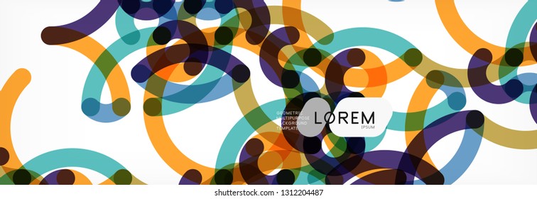 Abstract color lines on white. Modern colorful flow poster wave. Art design for your project. Vector illustration