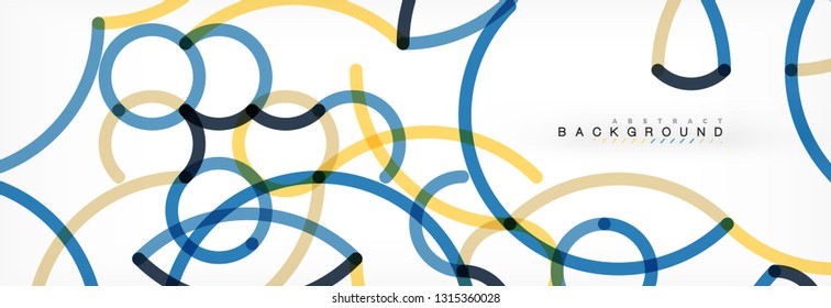 Abstract color lines on white. Modern colorful flow poster wave. Art design for your project. Vector illustration