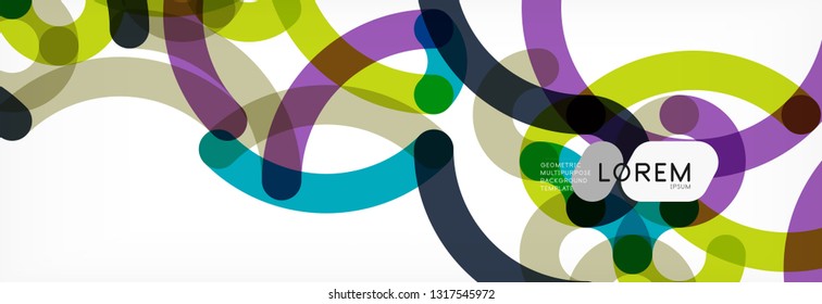 Abstract color lines on white. Modern colorful flow poster wave. Art design for your project. Vector illustration