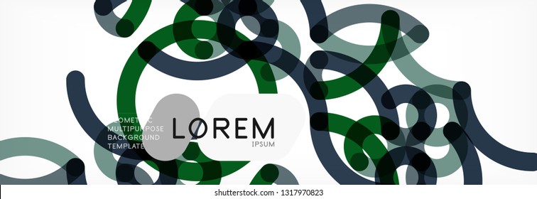 Abstract color lines on white. Modern colorful flow poster wave. Art design for your project. Vector illustration