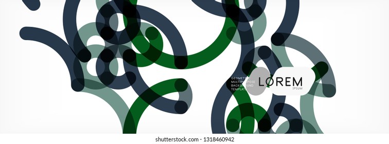 Abstract color lines on white. Modern colorful flow poster wave. Art design for your project. Vector illustration