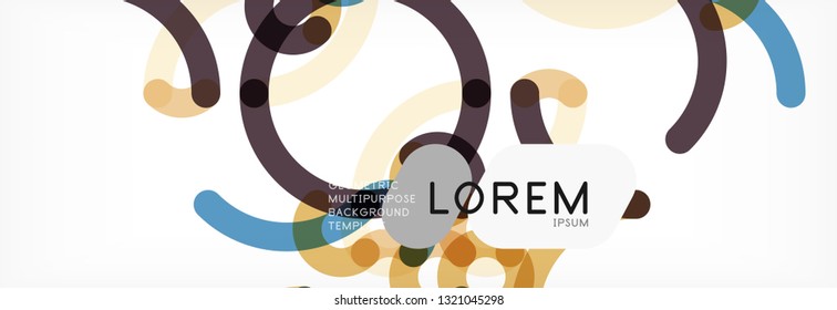 Abstract color lines on white. Modern colorful flow poster wave. Art design for your project. Vector illustration