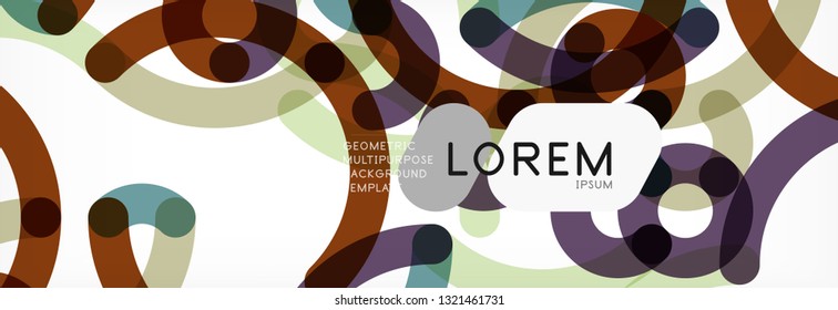 Abstract color lines on white. Modern colorful flow poster wave. Art design for your project. Vector illustration
