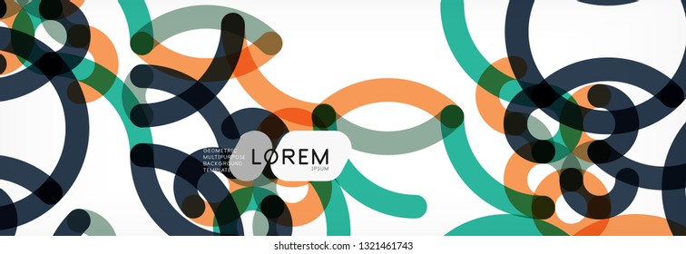 Abstract color lines on white. Modern colorful flow poster wave. Art design for your project. Vector illustration