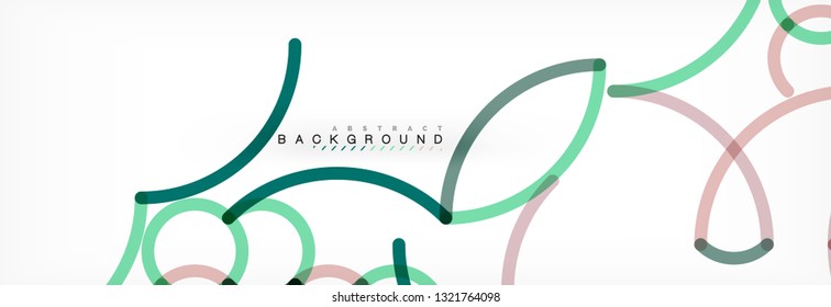 Abstract color lines on white. Modern colorful flow poster wave. Art design for your project. Vector illustration