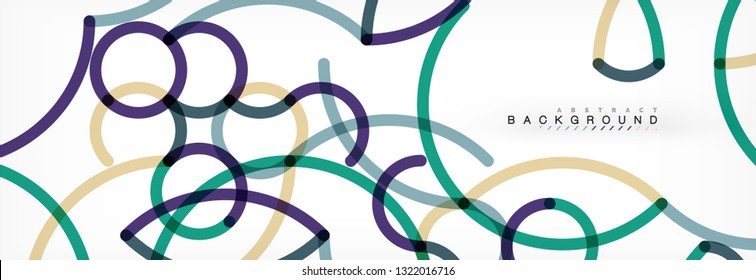 Abstract color lines on white. Modern colorful flow poster wave. Art design for your project. Vector illustration