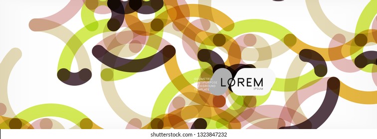 Abstract color lines on white. Modern colorful flow poster wave. Art design for your project. Vector illustration