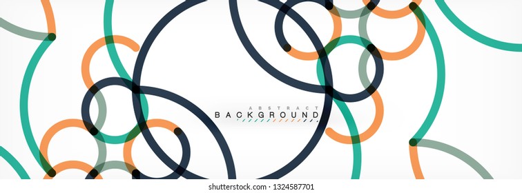 Líneas de color abstractas en blanco. Moderna ola de afiches de flujo colorido. Diseño artístico para tu proyecto. Ilustración del vector