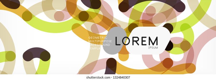 Abstrakte Farblinien auf Weiß. Moderne bunte Strömungspulver-Welle. Kunstdesign für Ihr Projekt. Vektorgrafik