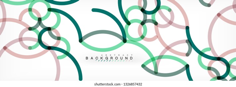 Abstract color lines on white. Modern colorful flow poster wave. Art design for your project. Vector illustration