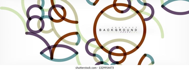 Abstract color lines on white. Modern colorful flow poster wave. Art design for your project. Vector illustration