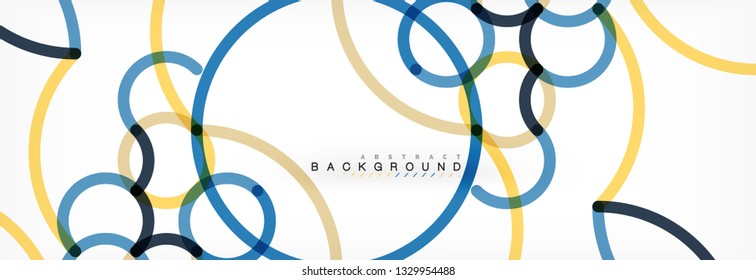 Abstract color lines on white. Modern colorful flow poster wave. Art design for your project. Vector illustration