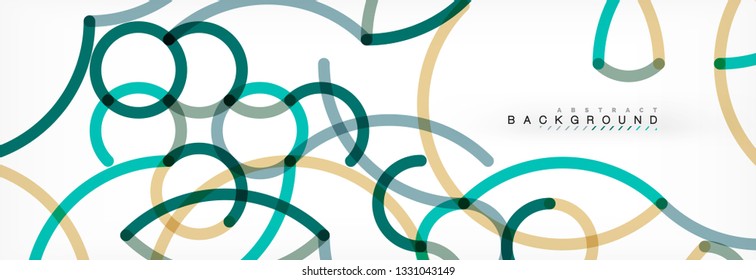 Líneas de color abstractas en blanco. Moderna ola de afiches de flujo colorido. Diseño artístico para tu proyecto. Ilustración del vector