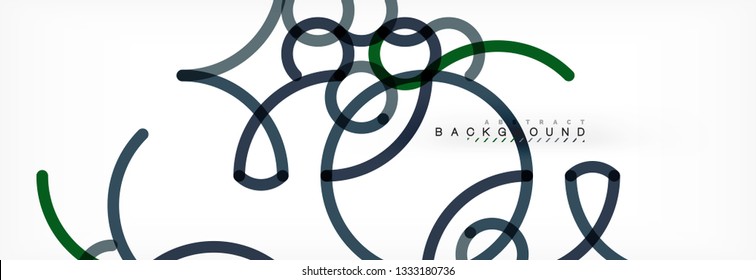 Abstract color lines on white. Modern colorful flow poster wave. Art design for your project. Vector illustration