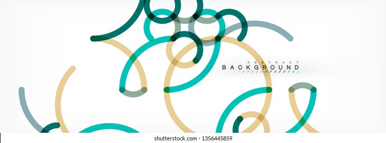 Abstract color lines on white. Modern colorful flow poster wave. Art design for your project. Vector illustration