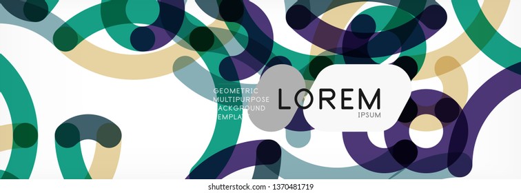 Abstract color lines on white. Modern colorful flow poster wave. Art design for your project. Vector illustration