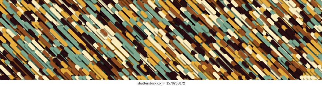 Abstract Color Lines Rain Generative Art background illustration