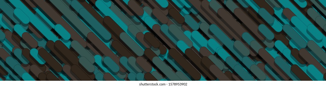 Abstract Color Lines Rain Generative Art background illustration