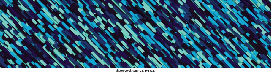 Abstract Color Lines Rain Generative Art background illustration