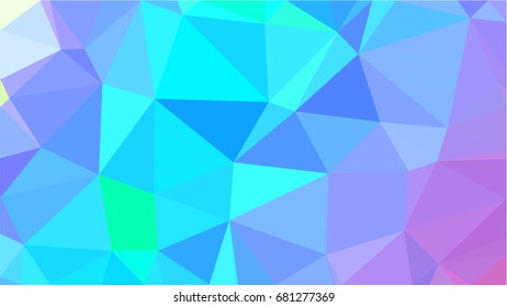 Abstract Color Low Poly Background. Polygon Pattern. Creative Design