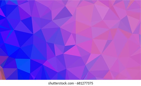Abstract Color Low Poly Background. Polygon Pattern. Creative Design
