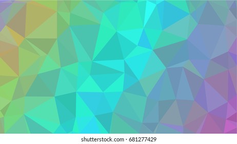Abstract Color Low Poly Background. Polygon Pattern. Creative Design