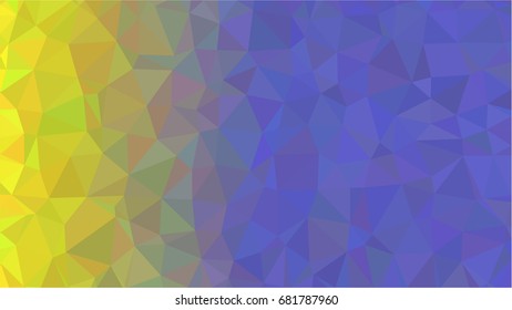 Abstract Color Low Poly Background. Polygon Pattern. Creative Design