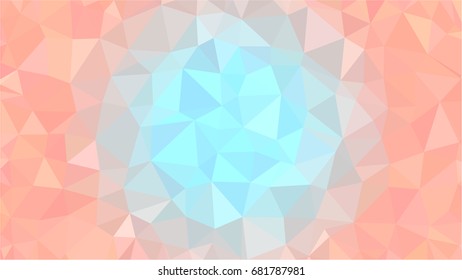 Abstract Color Low Poly Background. Polygon Pattern. Creative Design