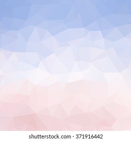 Abstract Color Low Polygon Mosaic Brochure Flyer Background, Creative Business Design Templates. Illustration Vector EPS10