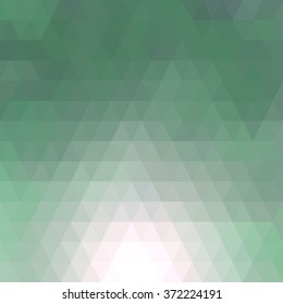 Abstract Color Low Polygon Mosaic Brochure Flyer Background, Creative Business Design Templates. Illustration Vector EPS10