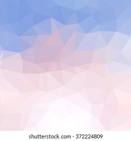 Abstract Color Low Polygon Mosaic Brochure Flyer Background, Creative Business Design Templates. Illustration Vector EPS10