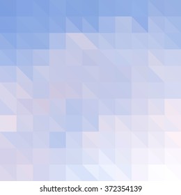 Abstract  Color Low Polygon Mosaic Brochure Flyer Annual Report Cover Background, Creative Business Design Templates. Illustration Vector EPS10