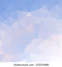 Abstract Color Low Polygon Mosaic Brochure Flyer Annual Report Cover Background, Creative Business Design Templates. Illustration Vector EPS10
