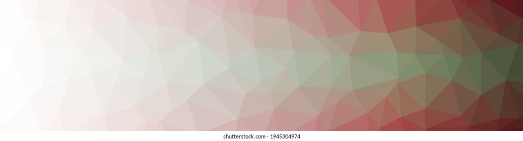 Abstract color Low-Polygones Generative Art background illustration