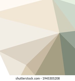 Abstract color Low-Polygones Generative Art background illustration