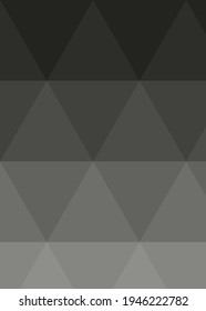 Abstract color Low-Polygones Generative Art background illustration