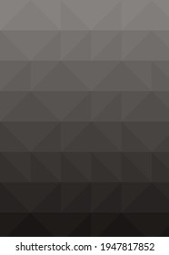 Abstract color Low-Polygones Generative Art background illustration