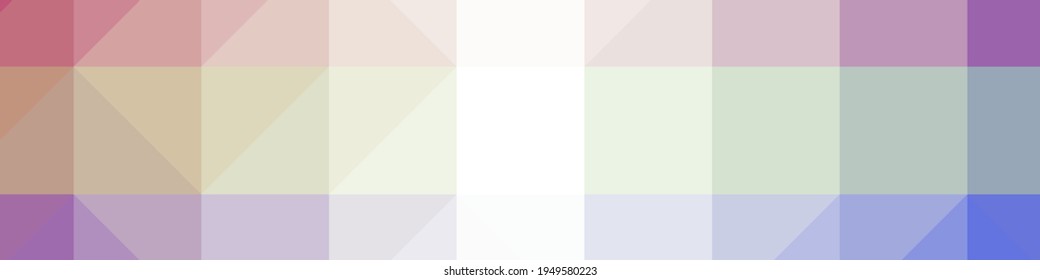 Abstract color Low-Polygones Generative Art background illustration