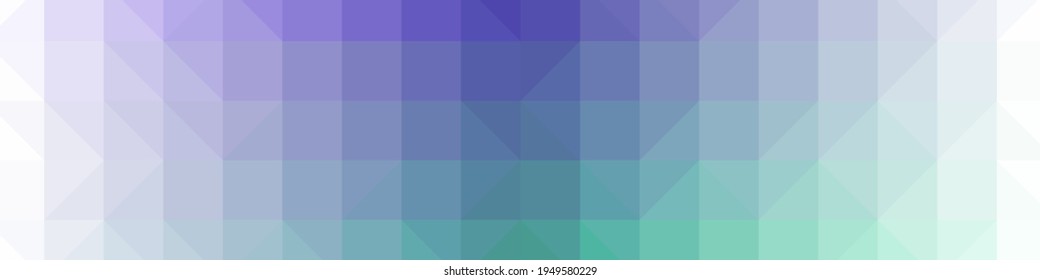 Abstract color Low-Polygones Generative Art background illustration