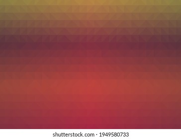 Abstract color Low-Polygones Generative Art background illustration