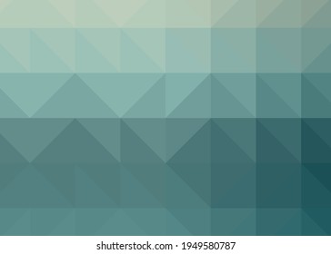 Abstract color Low-Polygones Generative Art background illustration