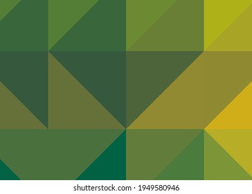 Abstract color Low-Polygones Generative Art background illustration