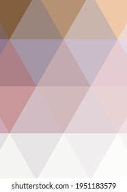 Abstract color Low-Polygones Generative Art background illustration