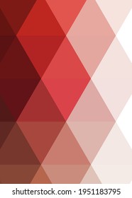 Abstract color Low-Polygones Generative Art background illustration