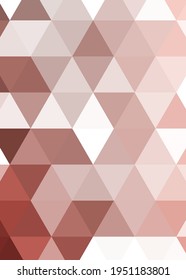 Abstract color Low-Polygones Generative Art background illustration