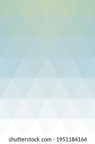 Abstract color Low-Polygones Generative Art background illustration