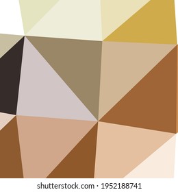Abstrakte Farbe Low-Polygones Generative Art-Hintergrund-Illustration