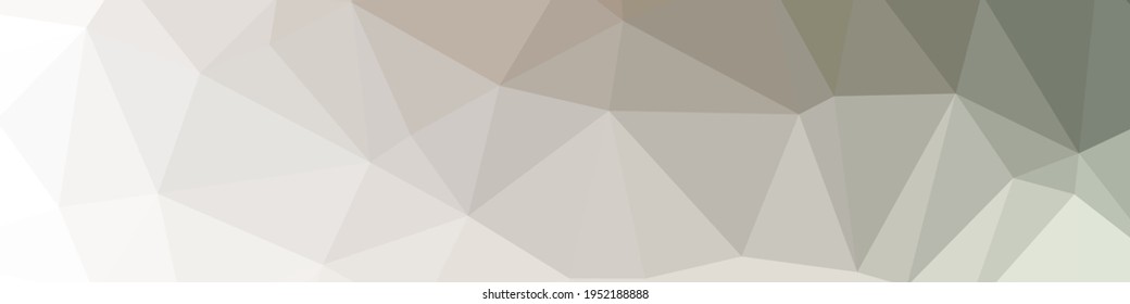 Abstract color Low-Polygones Generative Art background illustration