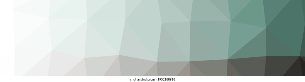 Abstract color Low-Polygones Generative Art background illustration