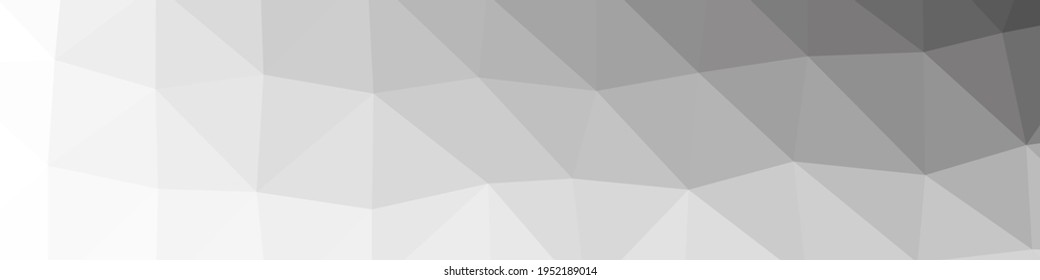 Abstract color Low-Polygones Generative Art background illustration